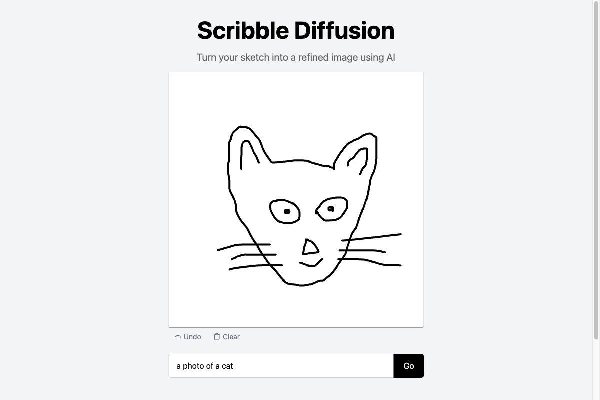 Scribble Diffusion