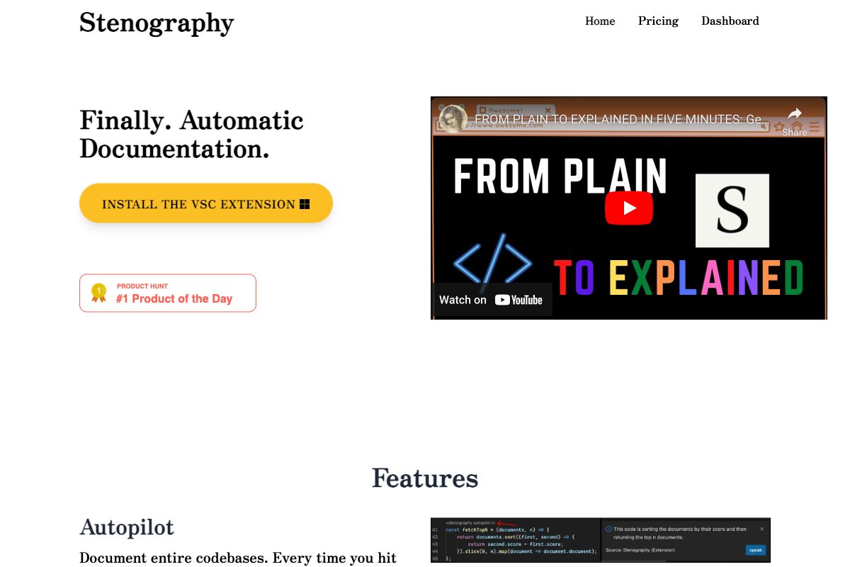 Stenography